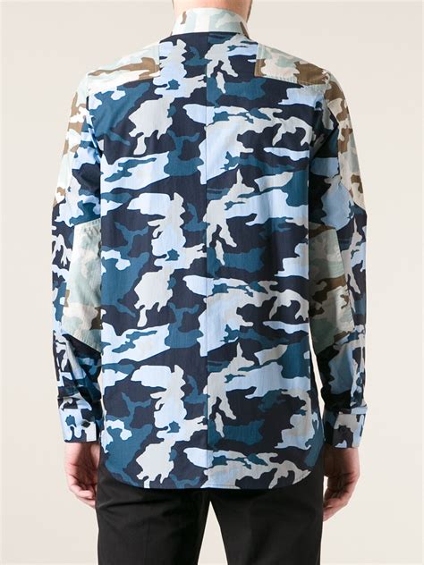 givenchy camo shirt